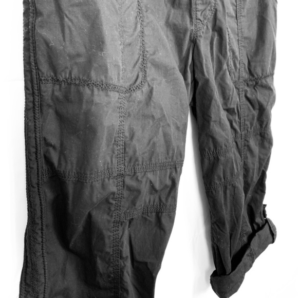 Calvin Klein PERFORMANCE Black Cropped Pants sz S - Picture 2 of 16